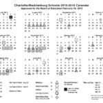 2015 2016 District Calendar Providence High School Charlotte NC