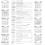 2016 2017 School Calendar Fort Smith Public Schools Fort Smith AR