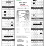 2016 2017 School Calendar Moore Public Schools Moore OK