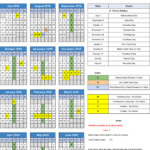 2019 2020 School Calendar Windsor Elementary School