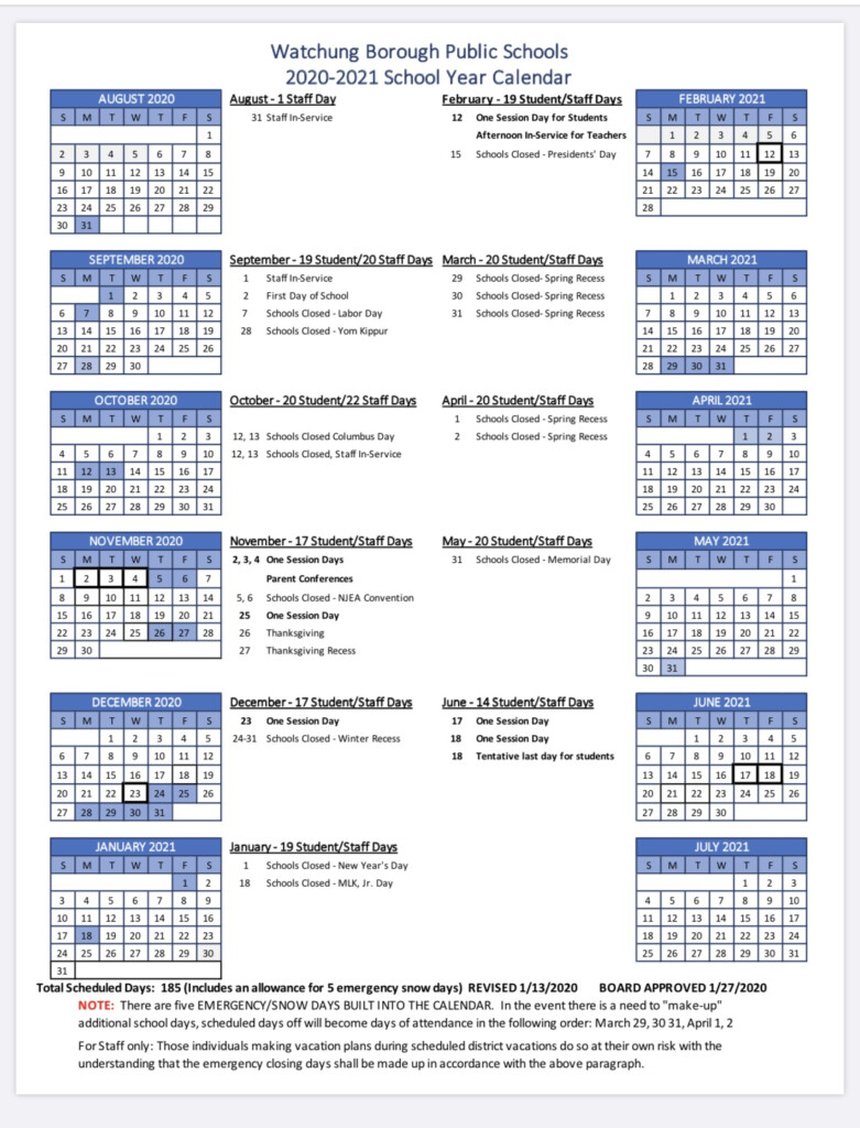 2022 Durham Public Schools Calendar January Calendar 2022