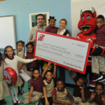 A Devilish Donation To The Newark Public Schools Newark NJ Patch