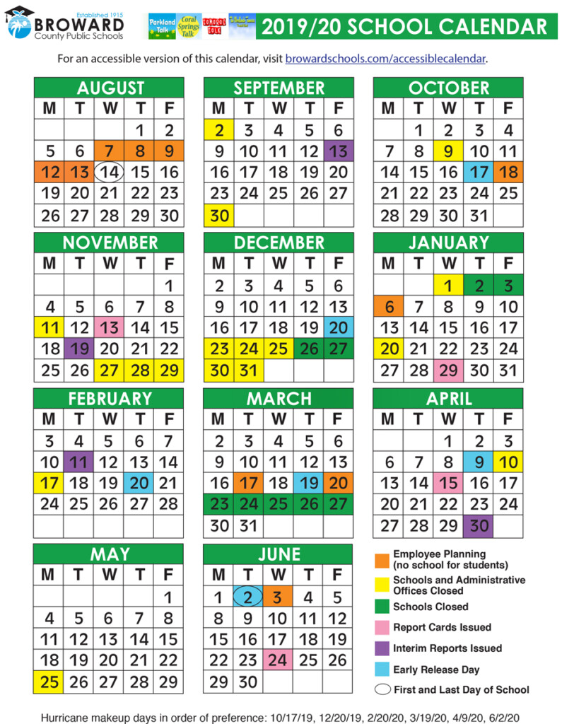 Academic Broward County Calendar 2021 22 Calendar 2021