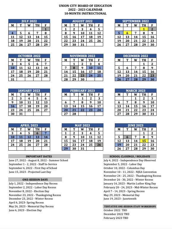 Academy Learning Center Calendar Shiela Furman