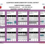 Alum Rock Union Elementary School District Calendar 2020 And 2021