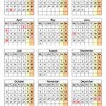 Australia Calendar 2021 Free Printable PDF Templates