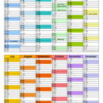 Australia Calendar 2023 Free Printable Excel Templates