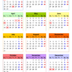 Australia Calendar 2023 Free Printable PDF Templates