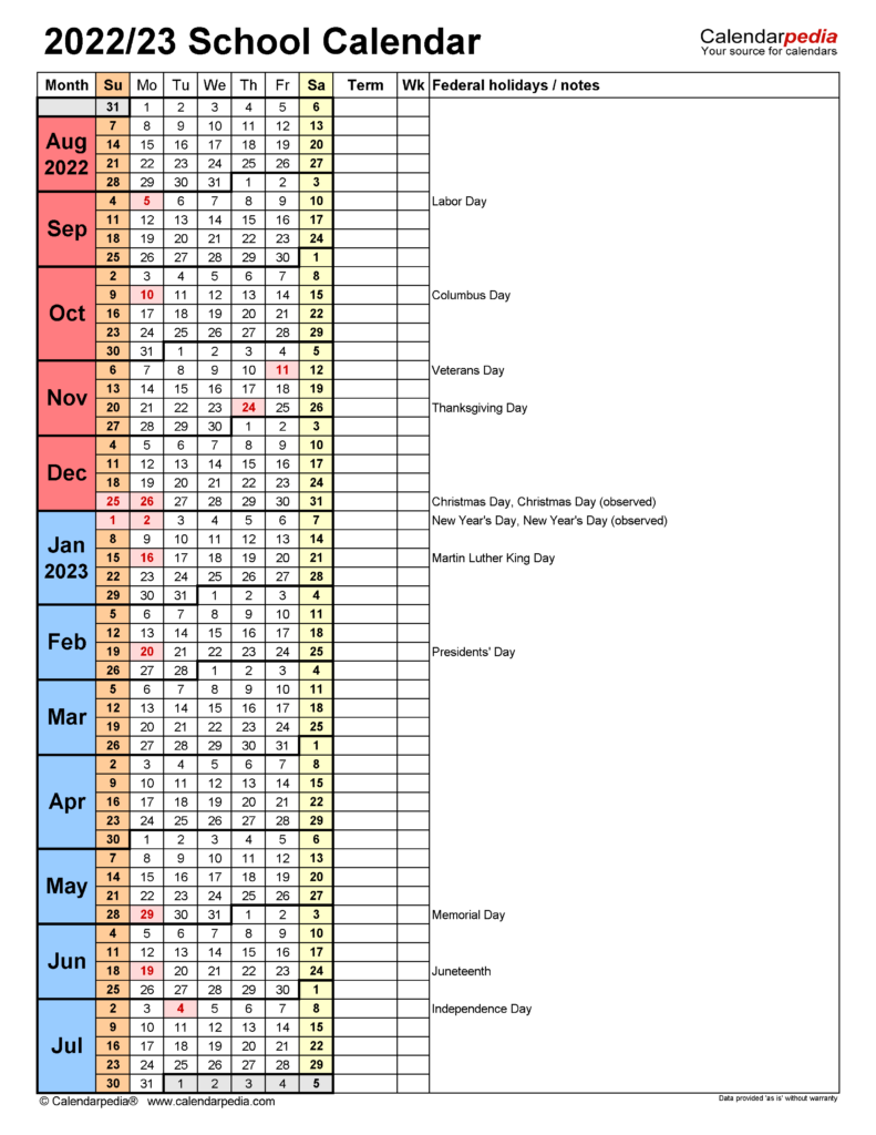 Bartlesville Public Schools 2022 2023 Calendar November 2022 Calendar