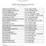 Bay City Public Schools Calender 2021 2020 Printable Calendar 2022 2023