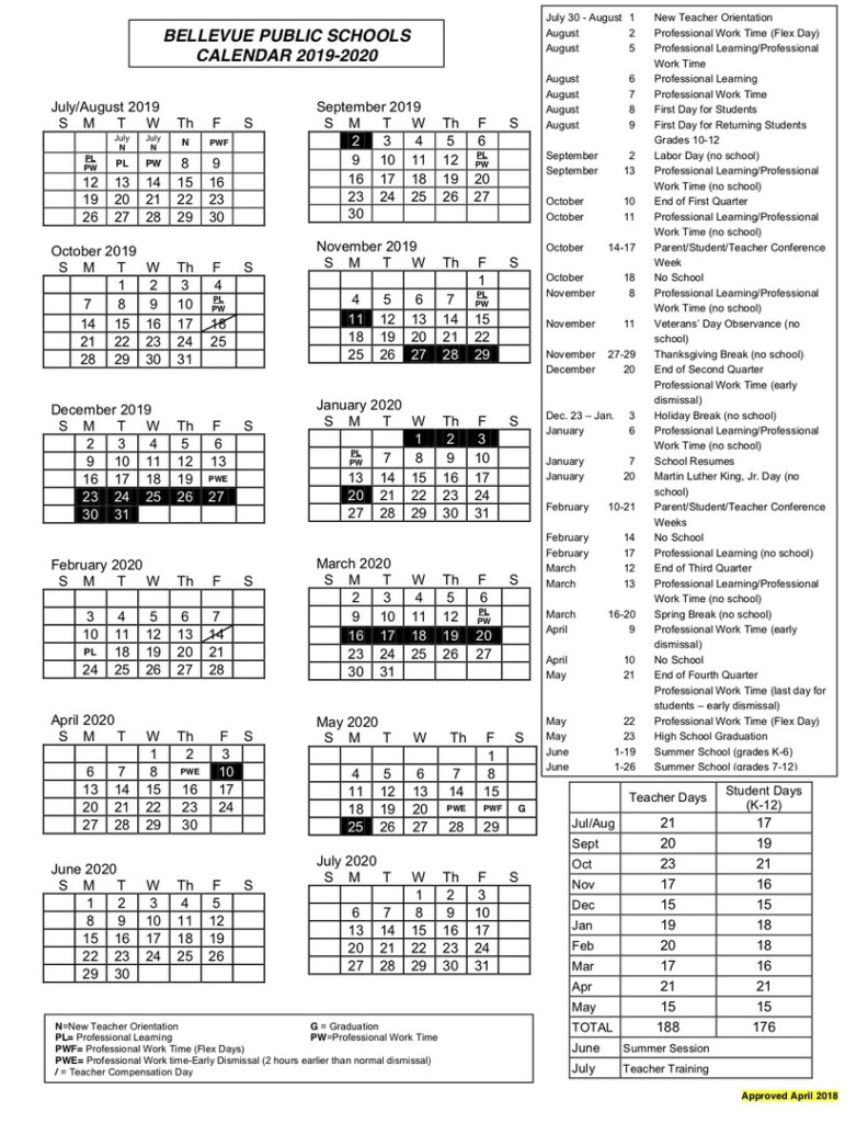 Bellevue College Academic Calendar Calendaracademic