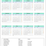 Boise School District Calendar Holidays 2020 2021