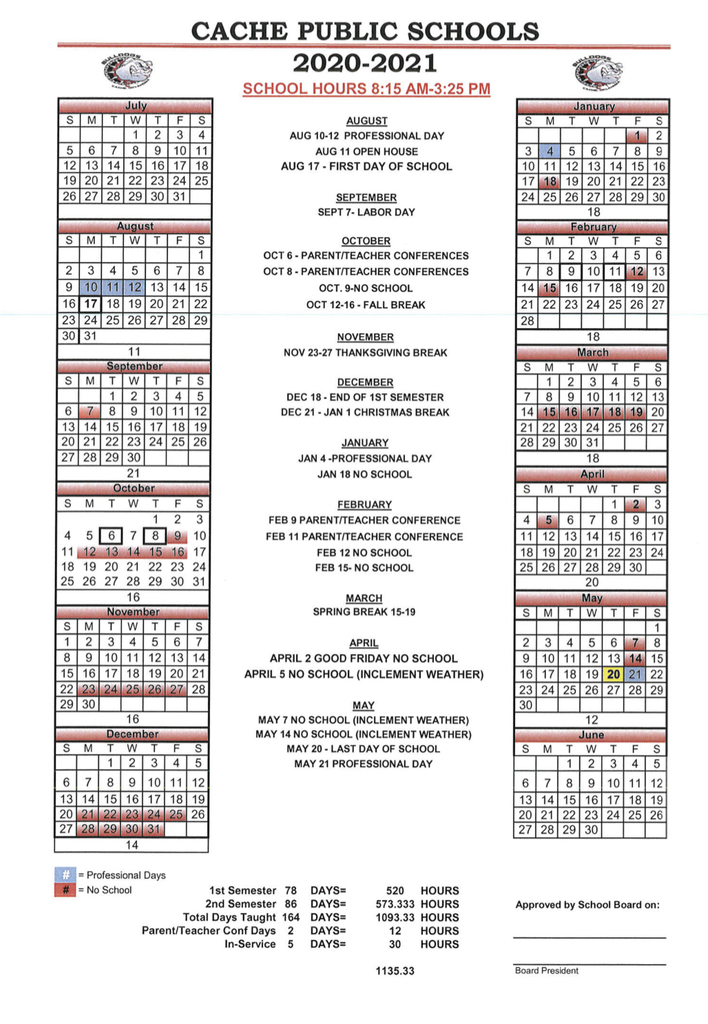 Cache Public Schools Calendar 2021 And 2022 PublicHolidays