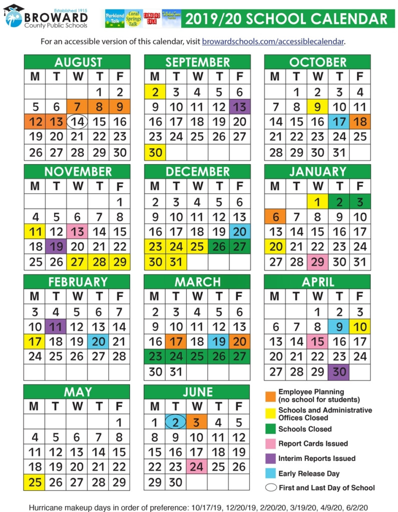 Calendar 2020 Spring Break Month Calendar Printable