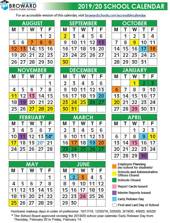 Calendar Schedule Atlantic Technical College