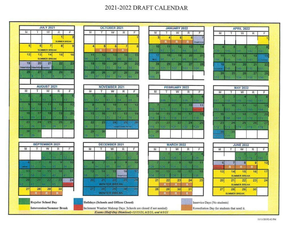 Clemson Academic Calendar 2021 22