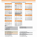 Exceptional School Calendar Orange County In 2020 School Calendar