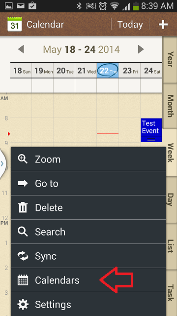 How Do I Make My Android Calendar Visible TeamsiteDesign 