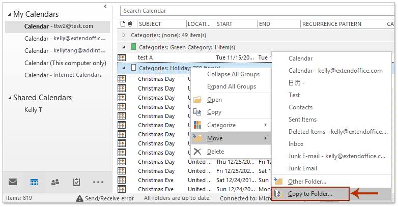 How To Add Holidays Into Default second public Calendars In Outlook 