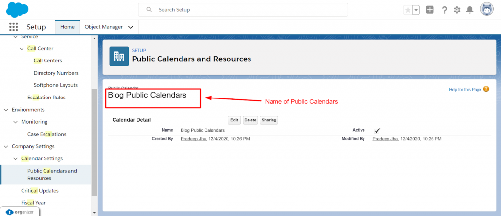 How To Get Started With Public Calendar In Salesforce Top Salesforce 