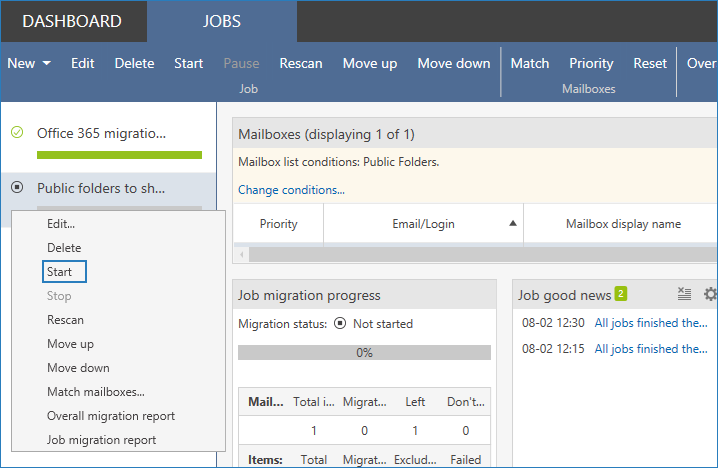 How To Migrate Public Folders To A Shared Mailbox