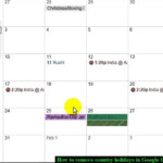 How To Remove Holidays On Samsung Calemder Calendar Template Printable