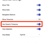 How To Set Public Google Calendar Embed URL To Use Client s Local Time