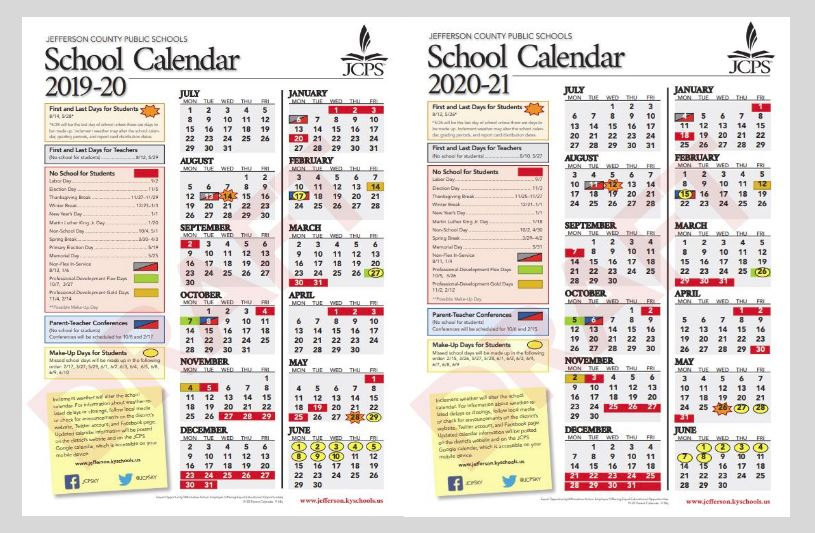 Jefferson County School Calendar 2021 22 District Calendar 2021