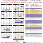 Johnston County Public Schools Nc 2021 2021 Student Calendar