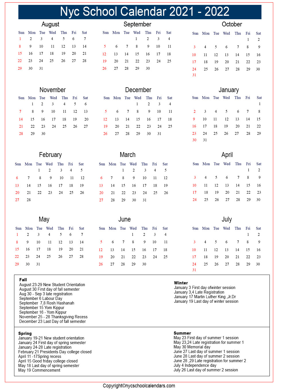 Knox County Schools 2021 22 Calendar Calendar 2021