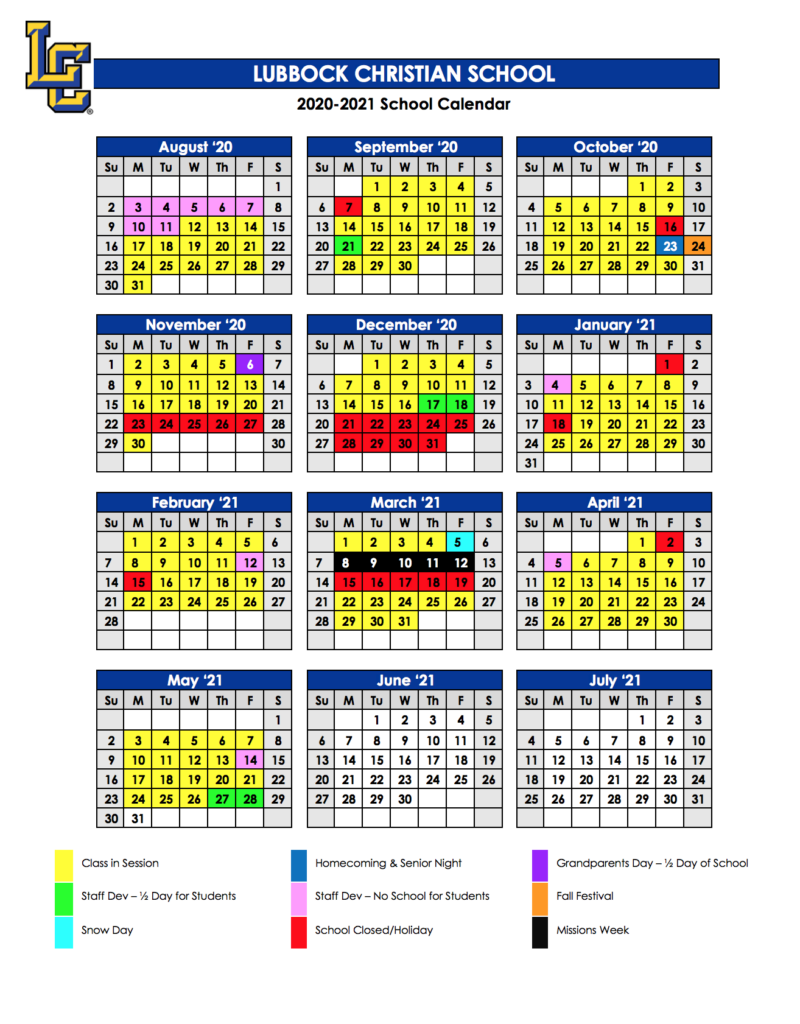 Lubbock Isd Calendar 2021 22