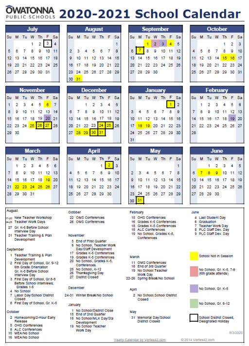 Minneapolis Public Schools Calendar 2021 2022