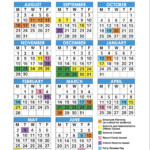 Official 2021 22 Broward County Public Schools Color Calendar