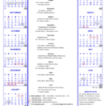 Onslow County 9 Week Calendar Calendar Printables Free Templates