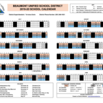 Ontario Montclair School District Calendar Printable Calendar 2021 2022