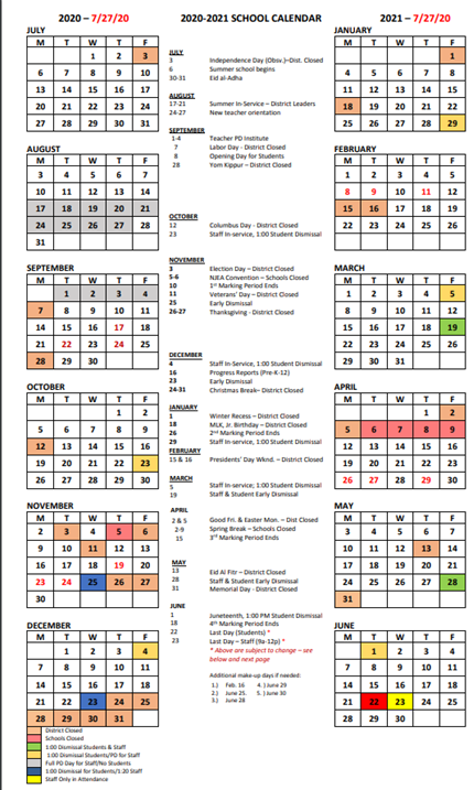 Passaic Public Schools Calendar Marsh Mello