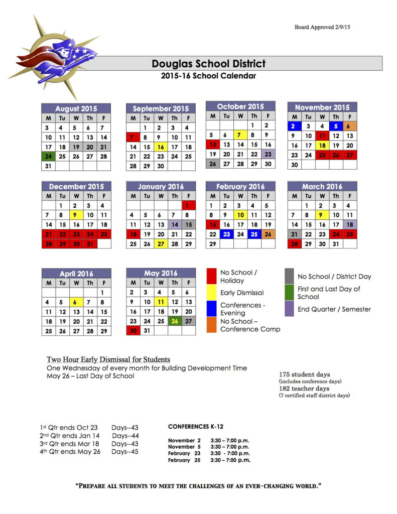 Rapid City School District Schedule Printable Calendar 2021 2022