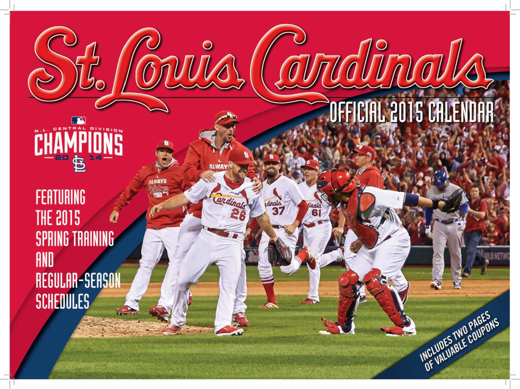 Registration Now Open For Cardinals 2016 Calendar Fall Fundraiser 