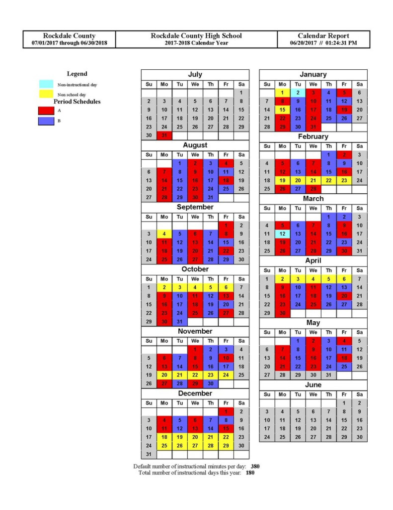 Rockdale County School Calendar Qualads