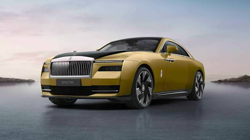 Rolls Royce Unveils Its First Electric Car Spectre