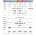 Sample Schedule Zion Lutheran School Belleville