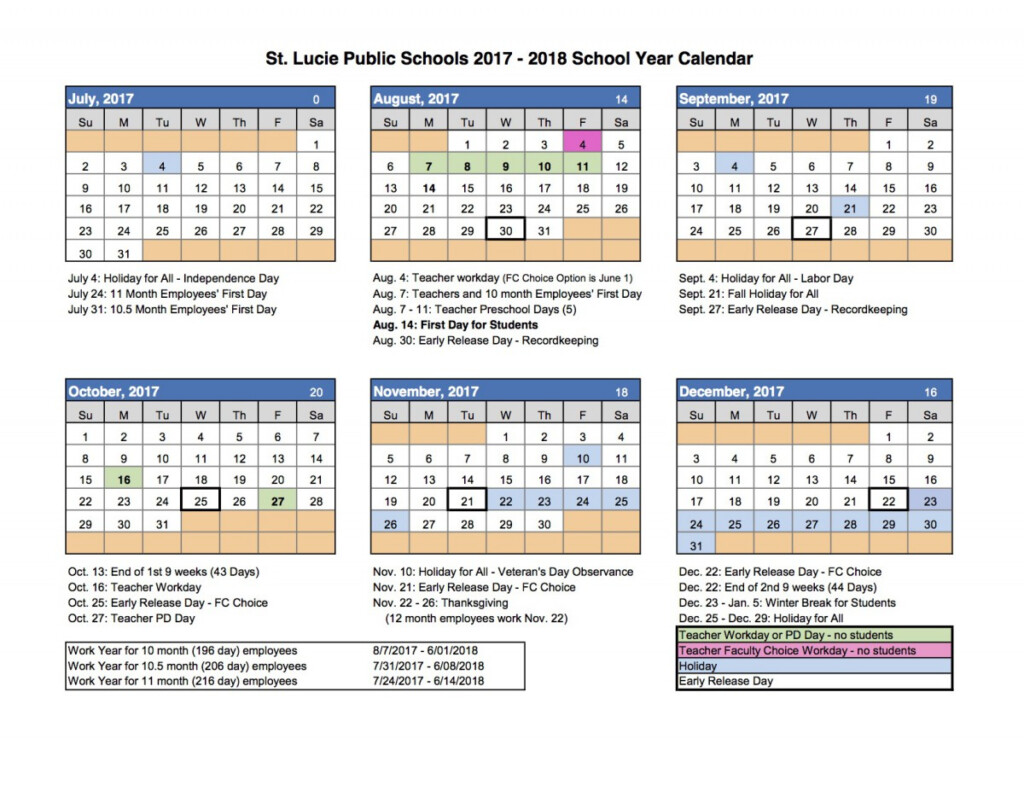 School Calendar Northport K 8