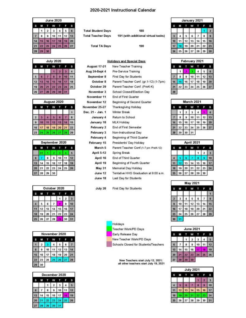 School Calendar Our District Hopewell City Public Schools 