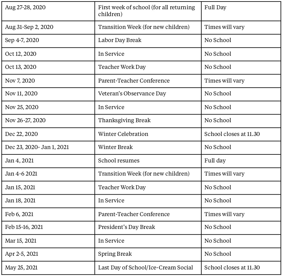 Sioux Falls Public Schools School Calendar Printable Calendar 2021 2022