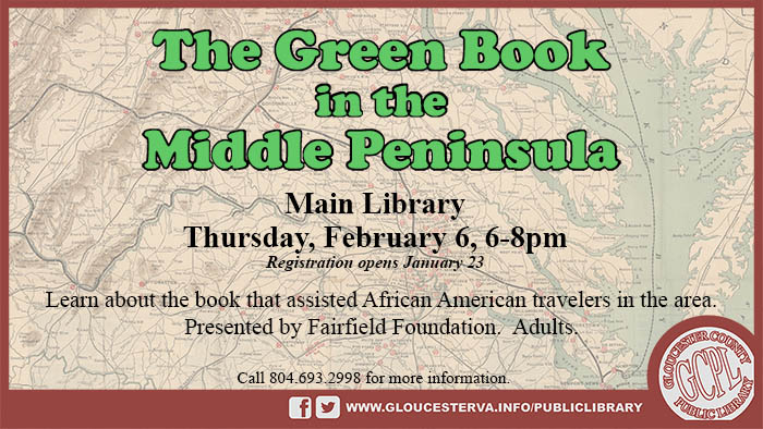 The Green Book In The Middle Peninsula The Bee Line Community Events 