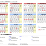 Va Beach Schools Staff Calendar Printable Calendar 2021 2022