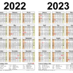 View 2 Year Calendar 2022 And 2023 Pics All In Here