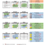 Virginia Tech Academic Calendar 2020 20 Month Calendar Printable