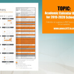 Virginia Tech Academic Calendar 2020 20 Month Calendar Printable