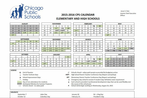 When Is Spring Break For Chicago Public Schools Brighton Park